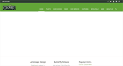Desktop Screenshot of glovernursery.com